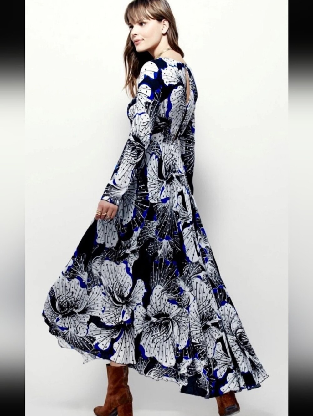 Free People First Kiss Maxi Dress Size M